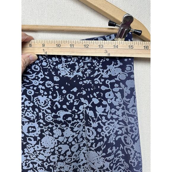 Women’s Cotton Blend Straight Midi Skirt Size 14 Multicolored Ombré Career - Picture 13 of 15